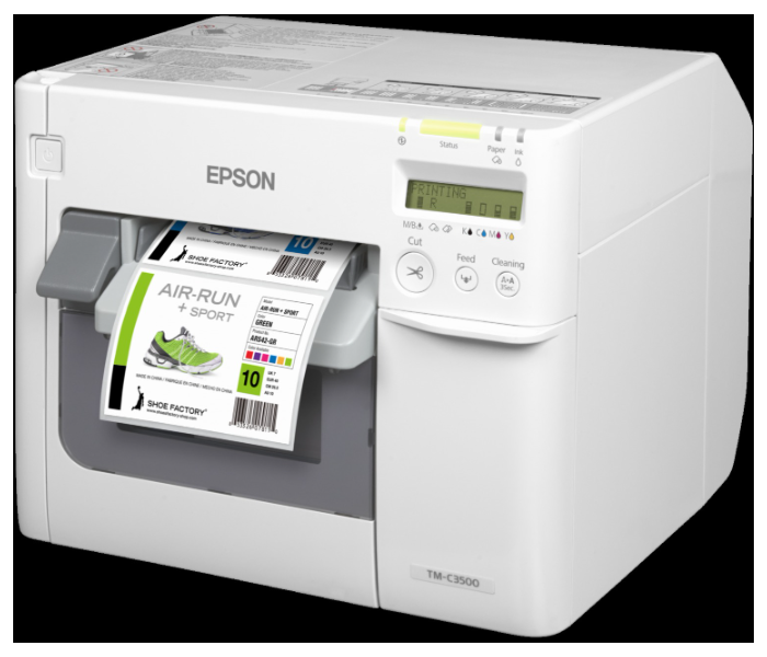Epson C3500 Color Works Label Printer White in UAE