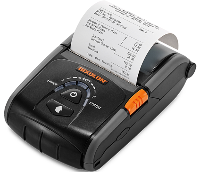 Bixolon SPP-R200III 2 inch Label Mobile Receipt Printer Black - Zoom Image 3