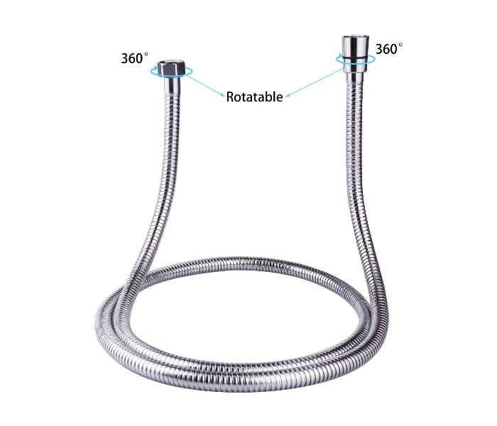 Boosni BSSP1 1.5 Meter Stainless Steel Flexible Handheld Showerhead Replacement Hose  - Zoom Image 4