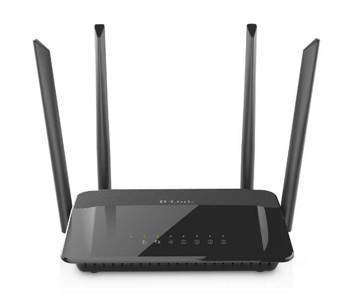 D-Link DIR-1210 AC1200 Wi-fi Router - Black - Zoom Image 1