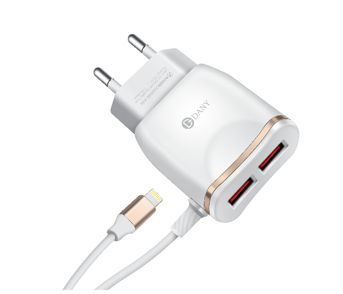 Audionic H88 Premium iPhone Charger - White - Zoom Image