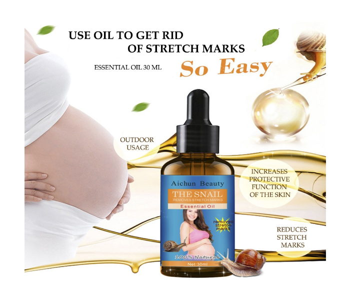 Aichun Beauty AC2264 30ml Snail Removes Pregnancy Stretch Marks Essential Oil - Zoom Image 2