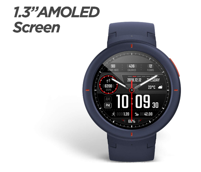 Amazfit Verge Smart Watch - Blue - Zoom Image 3