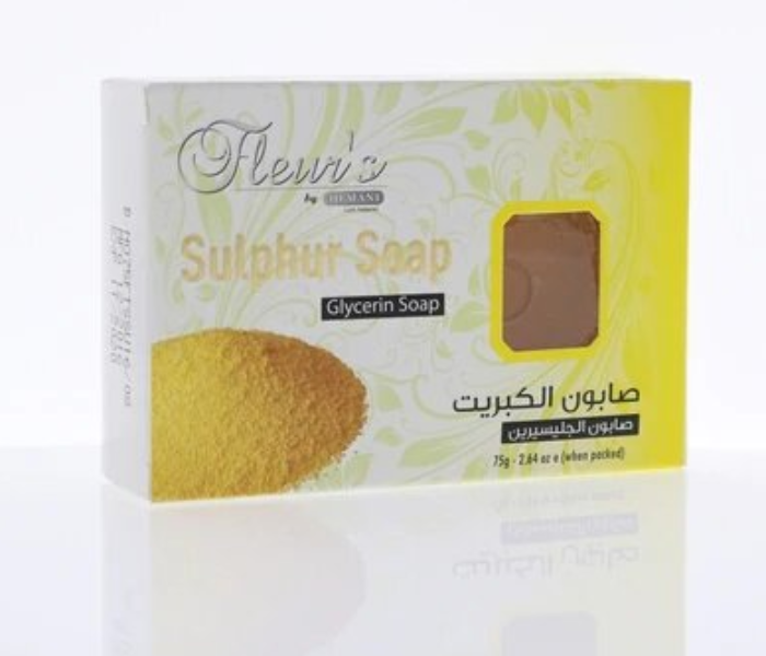 WB By Hemani Fleurs Glycerine Sulphur Soap - Zoom Image