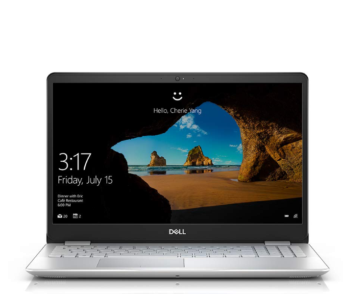 Dell Inspiron 5584 15.6 inch FHD 8th Generation Intel Core i7-8565U 8GB RAM 1TB HDD 512GB SSD Windows 10 - Silver - Zoom Image 1