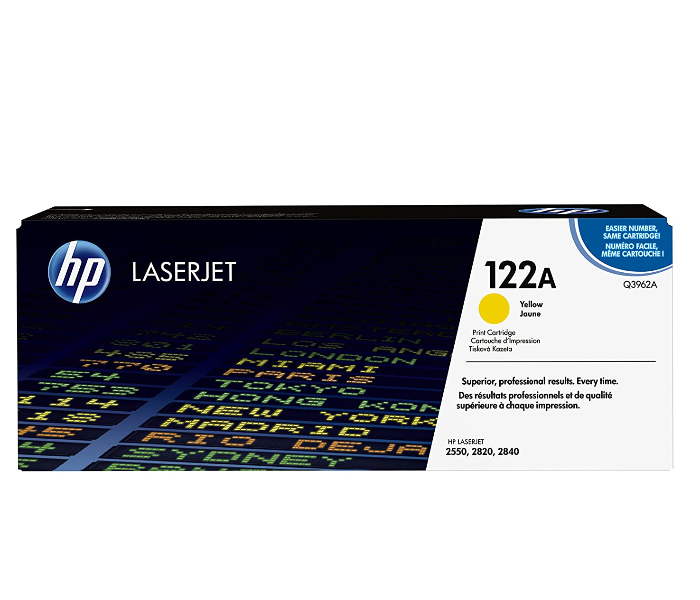 HP Q3962 LaserJet Toner Cartridge Original Yellow - Zoom Image