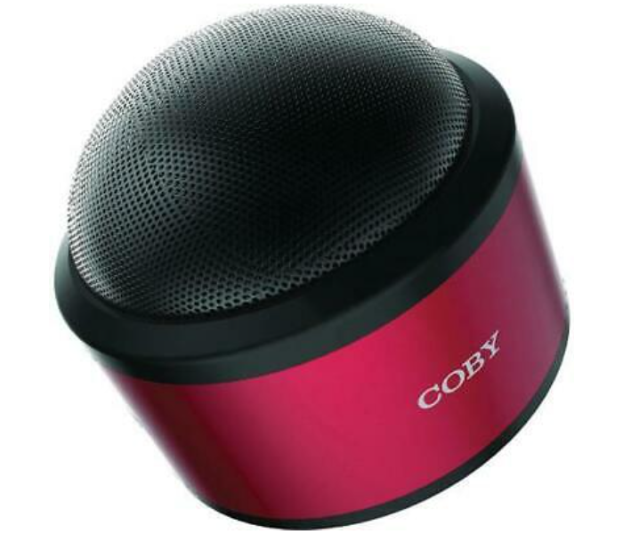 COBY CSBT-333-RD Dyna Dome Bluetooth Speaker Red - Zoom Image