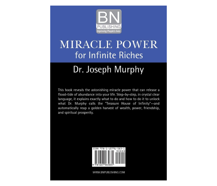 Miracle Power for Infinite Riches by Joseph Murphy (Self Help) - BN Publishing E-Book - Zoom Image 2