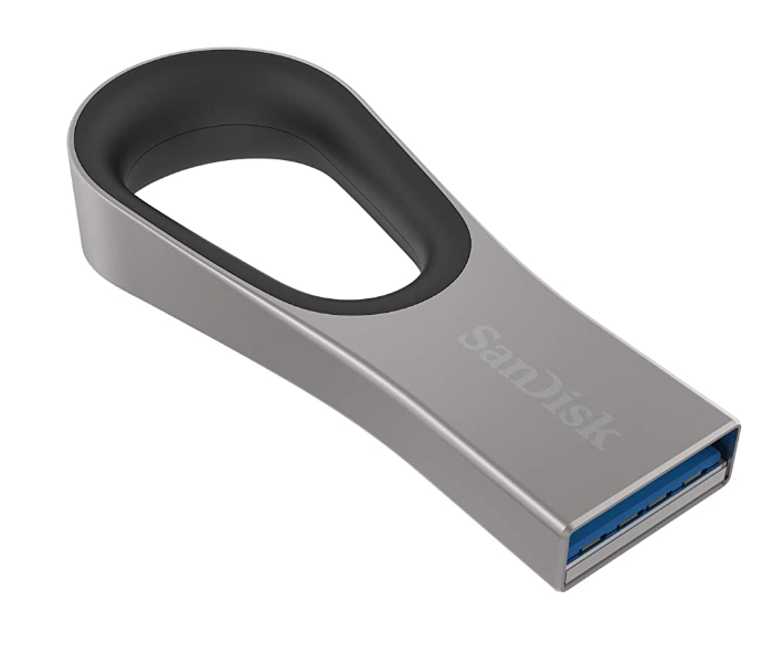 Sandisk 64GB Ultra Loop USB 3.0 Flash Drive - Silver - Zoom Image 2