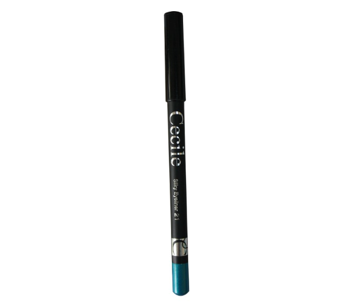 Cecile 21 Silky Eyeliner Turquoise - Zoom Image