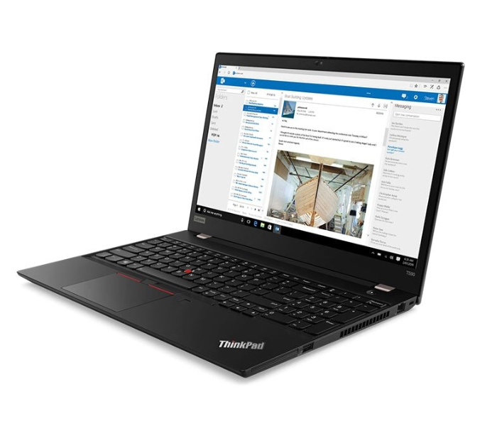 Lenovo ThinkPad T590 20N4000AAD 15.6 inch FHD Intel Core i7-8565u 16 GB DDR4 RAM 512GB  Windows 10 Pro - Black - Zoom Image 2