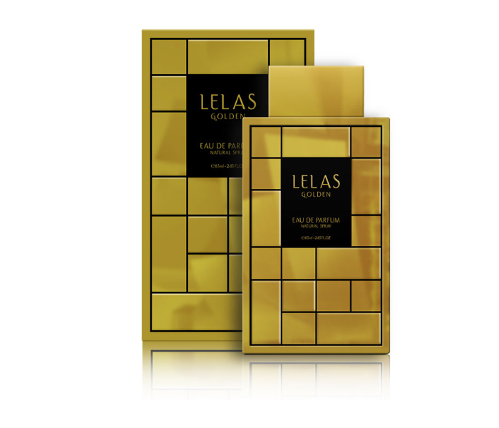 Lelas 85ml Golden Unisex Eau De Parfum - Zoom Image