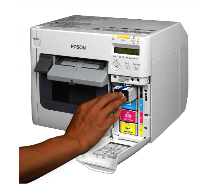 Epson C3500 Color Works Label Printer White in UAE