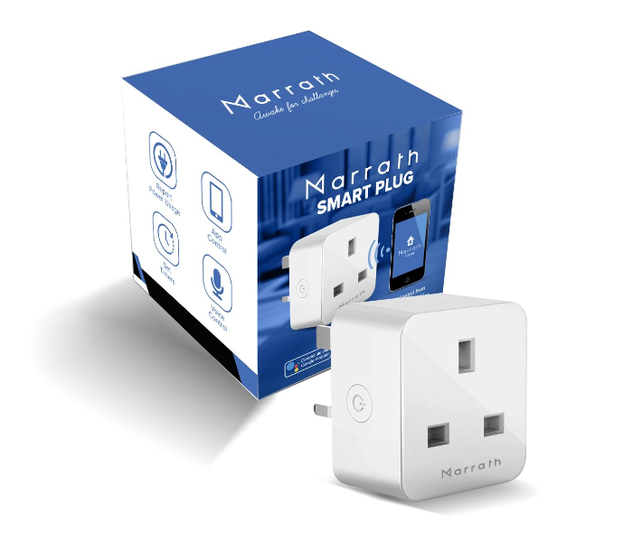 Marrath MSHAEA001 Smart Home Wifi Plug White - Zoom Image 1