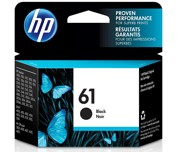 HP61B Ink Cartridge Original Black - Zoom Image 1