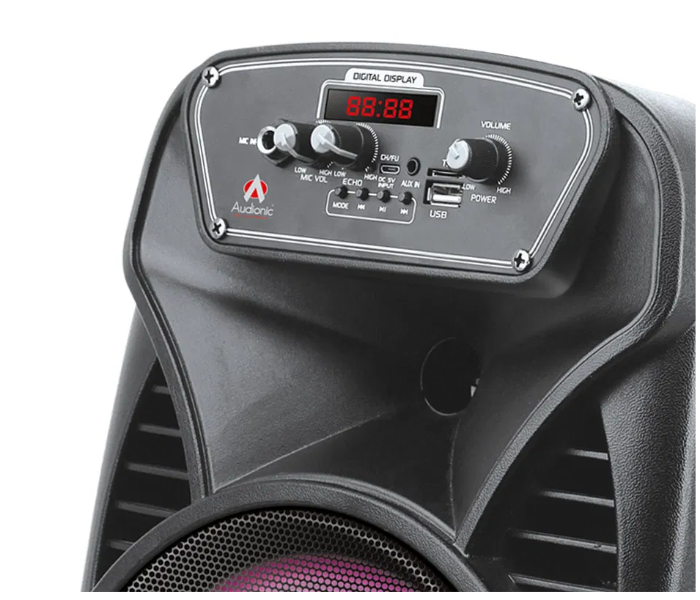 Audionic REX35 Single Trolley Bluetooth Speaker - Black - Zoom Image 2