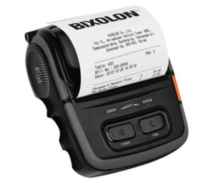 Bixolon SPP-R310 3 inch Portable Barcode Mobile Printer Black - Zoom Image 2