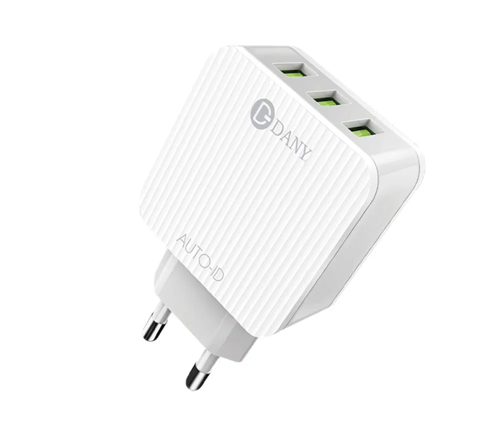 Audionic H130 Auto ID Enabled Home Charger - White - Zoom Image 2