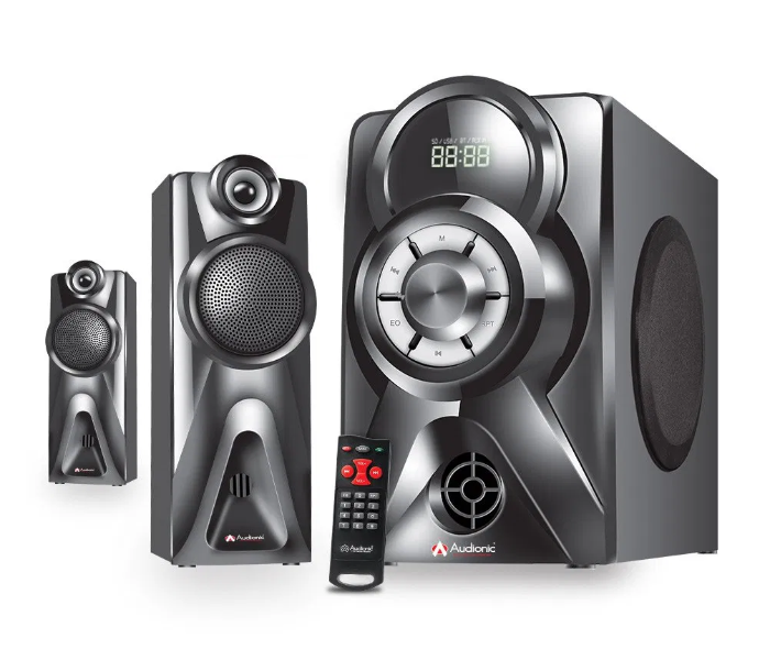 Audionic MEGA100 2.1 Channel Black Beauty Speaker - Black - Zoom Image 2