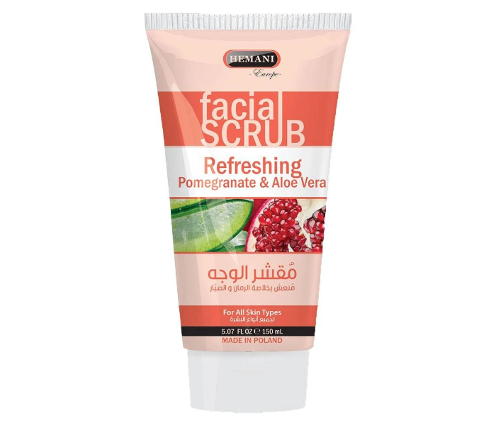 WB By Hemani 150ml Refreshing Pomegranate and Aloe Vera Facial Scrub - Zoom Image