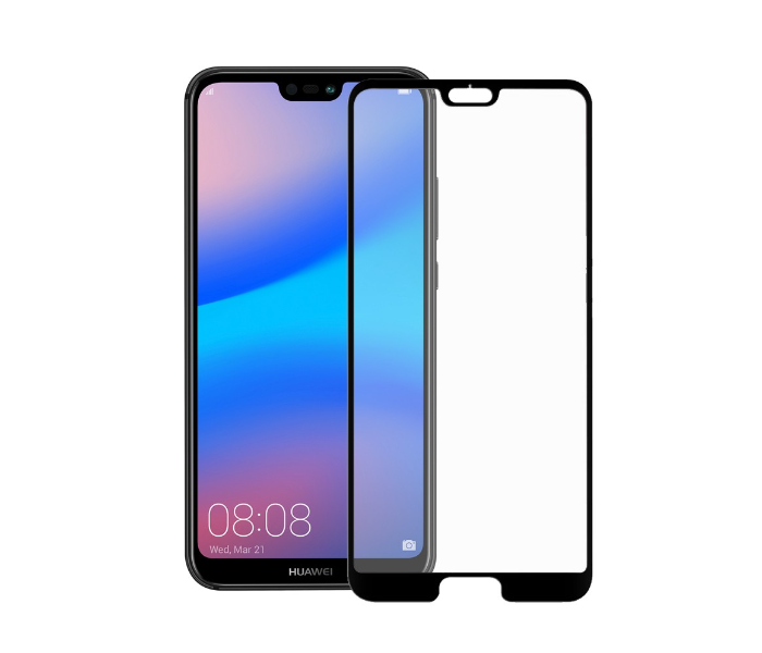 Generics TGP20Pro MB 9H Edge To Edge Protection Tempered Glass Screen Protector For Huawei P20 Pro - Black - Zoom Image 1