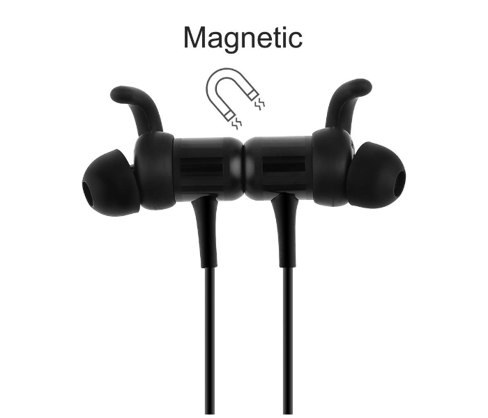 QCY M1C Wireless Sports Bluetooth Earphones -Black - Zoom Image 3