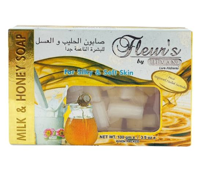 WB By Hemani 100gm Fleurs Milk and Honey Soap - Zoom Image