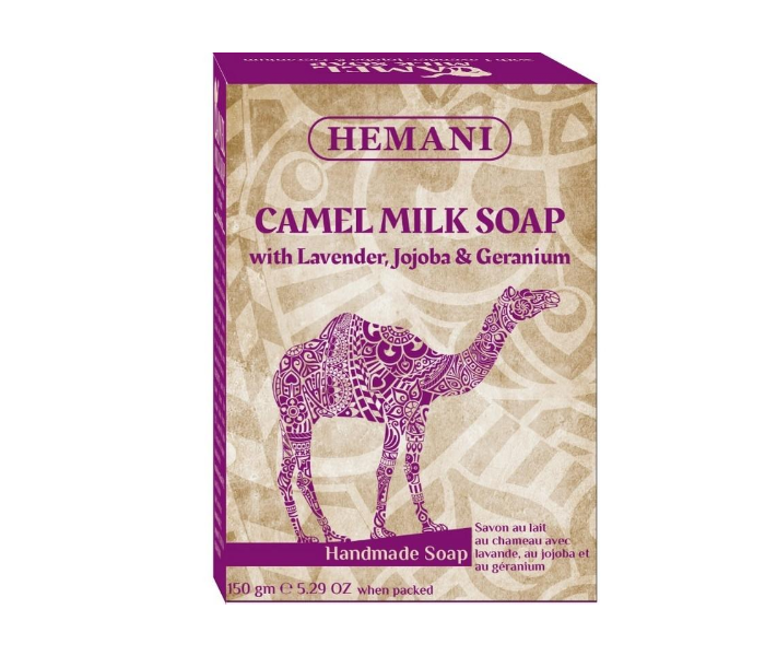 WB By Hemani Camel Milk Soap with Lavender Jojoba and Geranium - Zoom Image