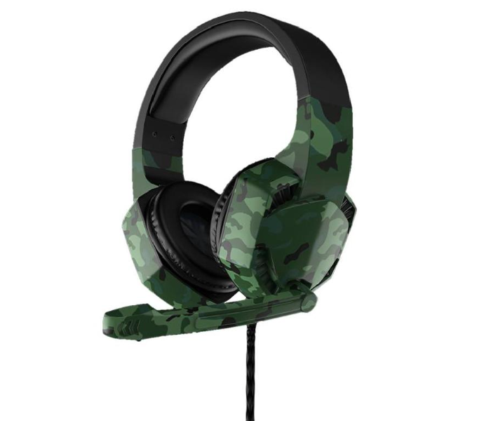 Heatz ZG22 Fighter Gaming Headphone Army Green - Zoom Image