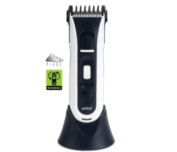 Sanford SF9709 Hair Trimmer Black and White - Zoom Image 2