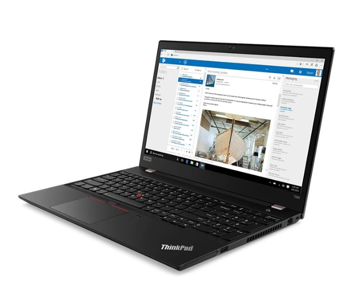 Lenovo ThinkPad T590 20N4000DAD 15.6 inch FHD Intel Core i7-8565u 8 GB DDR4 RAM 512GB  Windows 10 Pro - Black - Zoom Image 2