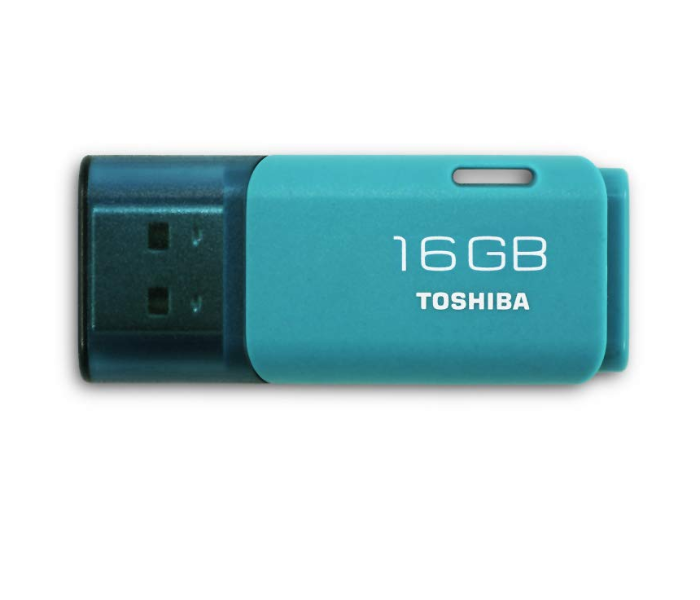 Toshiba U202 16GB TransMemory USB 2.0 Flash Drive - Blue - Zoom Image 1