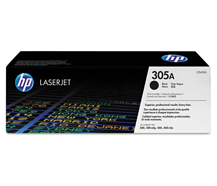 HP 305A CE410 LaserJet Toner Cartridge Original Black - Zoom Image