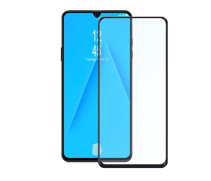 Generics TGA80 MB 9H Edge To Edge Protection Tempered Glass Screen Protector For Samsung Galaxy A80 - Black - Zoom Image