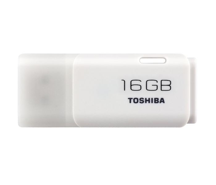 Toshiba U202 16GB TransMemory USB 2.0 Flash Drive - White - Zoom Image 1