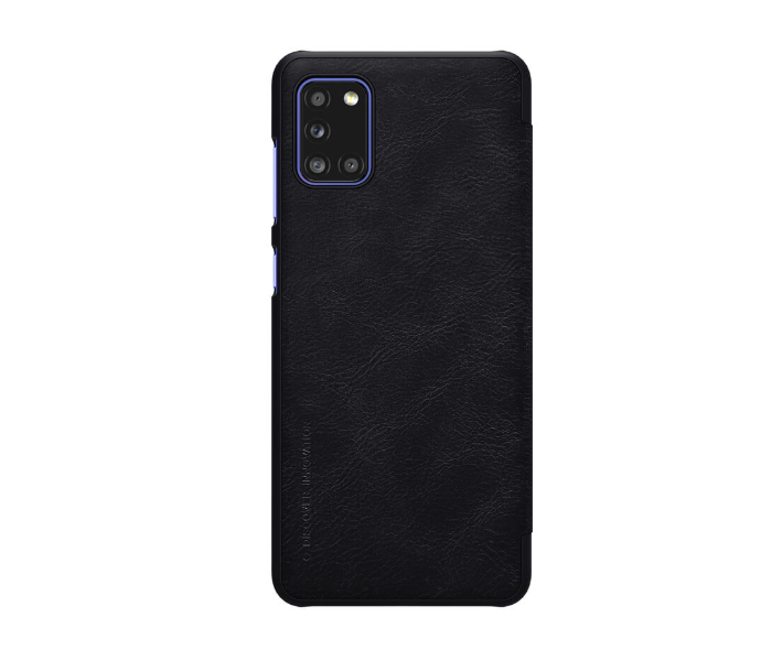 Nillkin QSA31 Qin Series Leather Case For Samsung Galaxy A31 - Black - Zoom Image 1