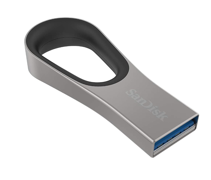 Sandisk 128GB Ultra Loop USB 3.0 Flash Drive - Silver - Zoom Image 2