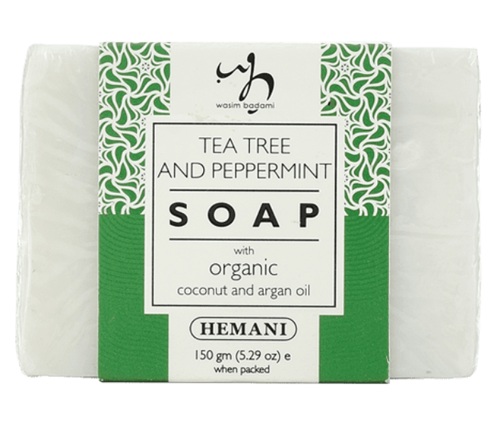 WB By Hemani Tea Tree and Peppermint Organic Soap - Zoom Image