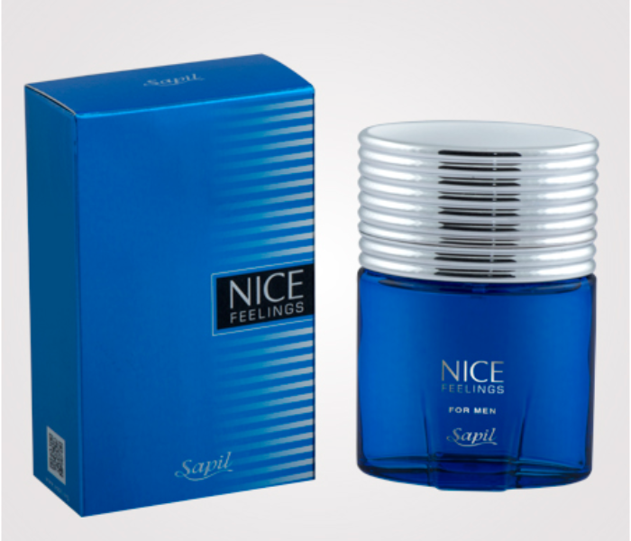 Sapil 75ml Nice Feelings Blue Eau De Toilette for Men - Zoom Image 1