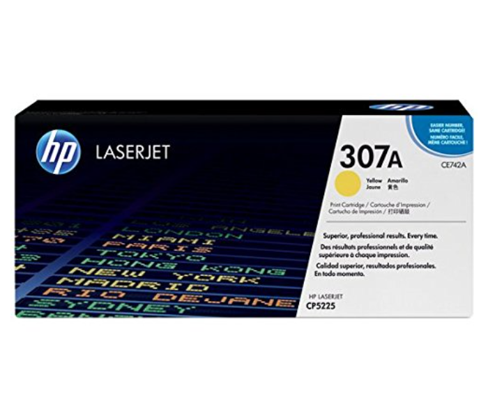 HP 307A CE742 LaserJet Toner Cartridge Original Yellow group - Zoom Image