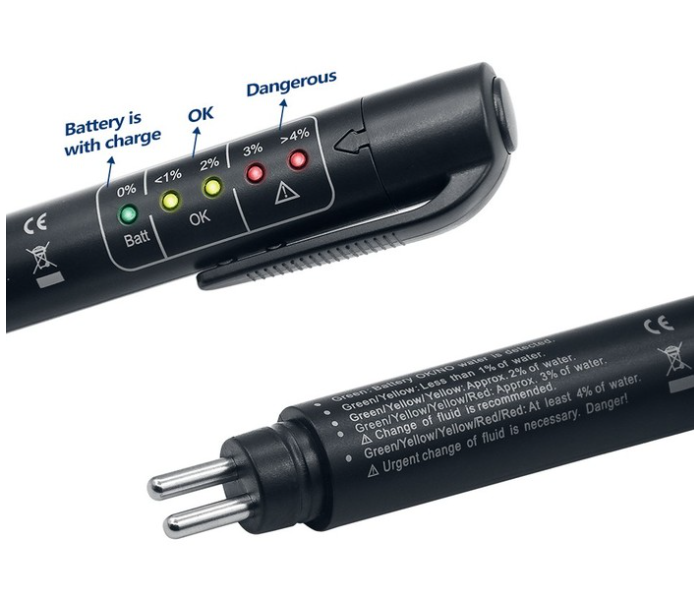 Kingbolen SP203-G  Car Brake Liquid Digital Tester Pen Black - Zoom Image 2