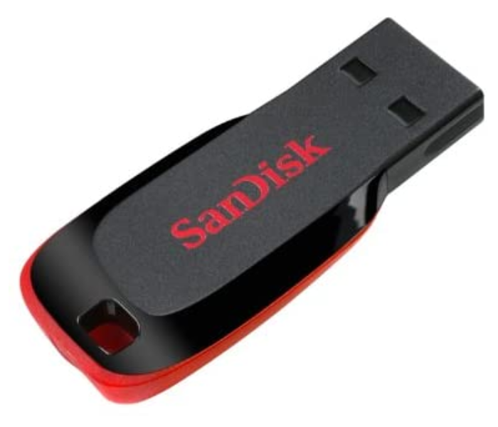 SanDisk 64GB USB 2.0  Cruzer BladeFlash Drive - Zoom Image 1