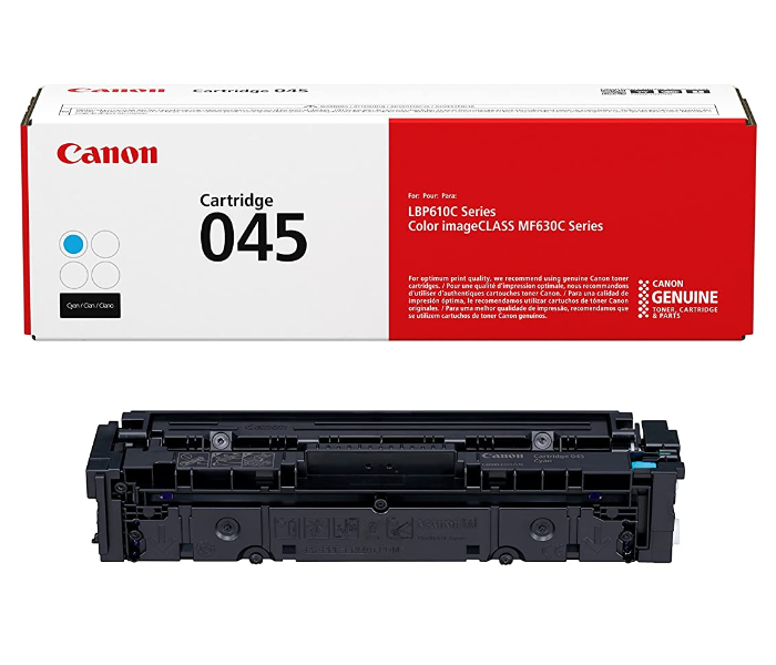 Canon 045 Genuine Toner Cartridge Cyan - Zoom Image 1