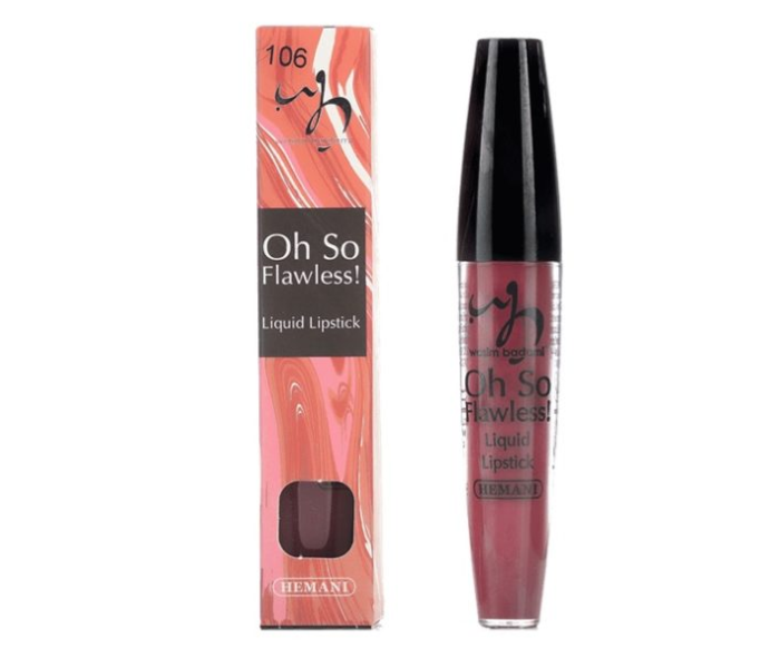 WB By Hemani Oh So Flawless Liquid Lipstick - 106  - Zoom Image