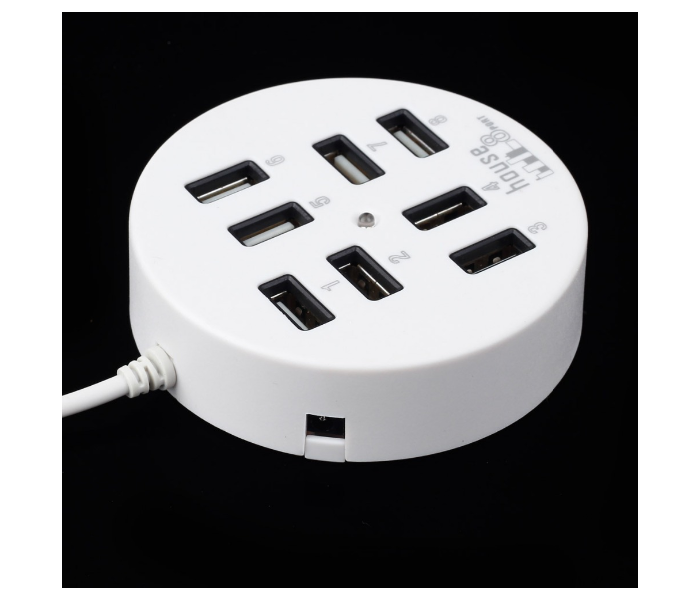 8Port USB Hub White - Zoom Image 2