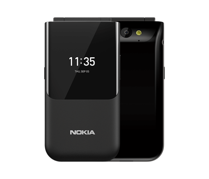 Nokia 2720 Flip 512MB RAM 4GB - Black - Zoom Image 1