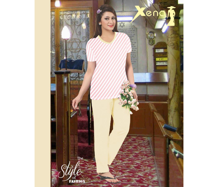 Xena HS-33 Medium The Style Of Fashion Genuine Quality Pyjama Set - Zoom Image