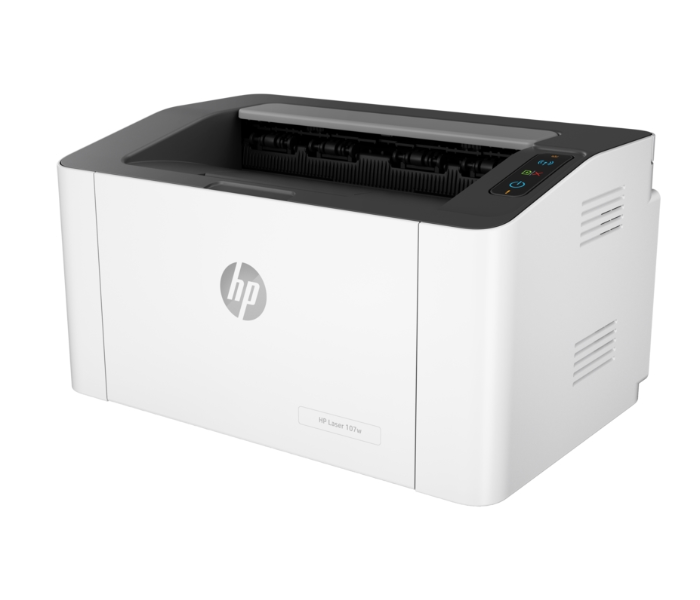 HP 4ZB78A Laser 107W Printer - White - Zoom Image 1