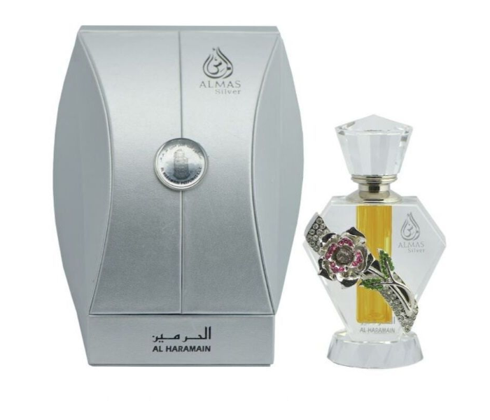 Al Haramain AHP1694 10ml Almas Silver Oudh Oil - Zoom Image