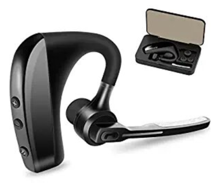 Mini Wireless In-ear Business Bluetooths headphone Ear hook Stereo 180 degree rotating Handsfree with Noise Cancellation function  Zen - Zoom Image 2